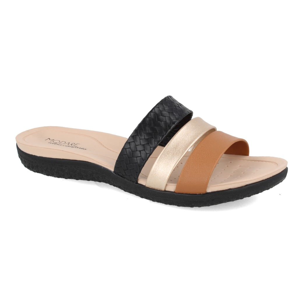 Modare Tamanco 7125-200-29455-103471 Preto-Camel-Dourado-Preto Sint_5_999999992664105_ -1-
